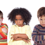 photo of frustrated children