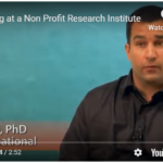 Benefits of working at a nonprofit research institute vs. academic university