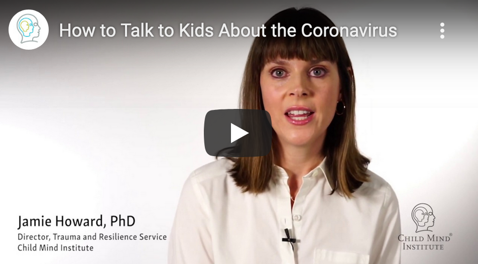 Talking to Kids About Coronavirus Video Screenshot