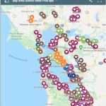 screen shot of Bay Area map