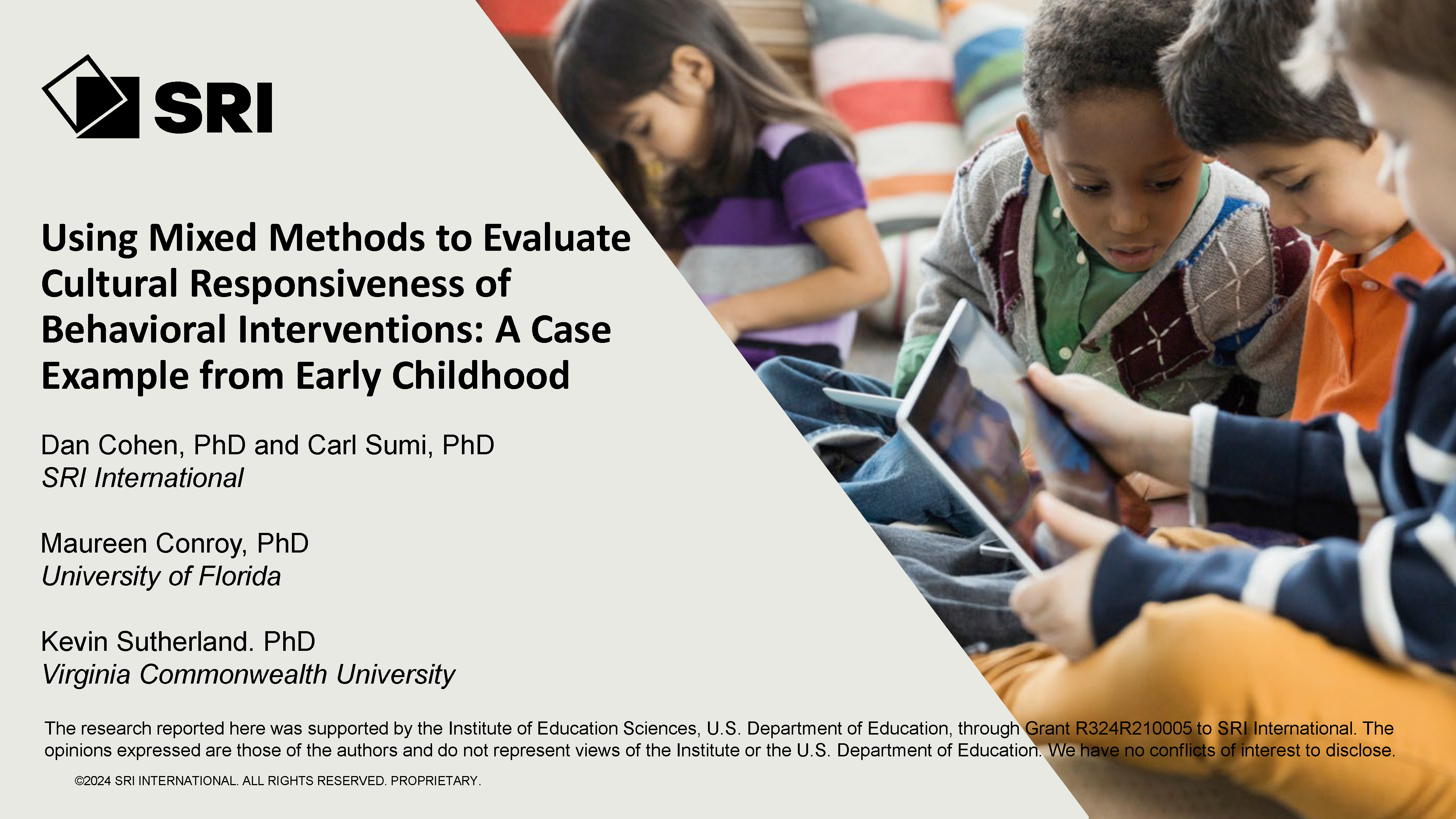 Using Mixed Methods to Evaluate Cultural Responsiveness of Behavioral Interventions: A Case Example from Early Childhood